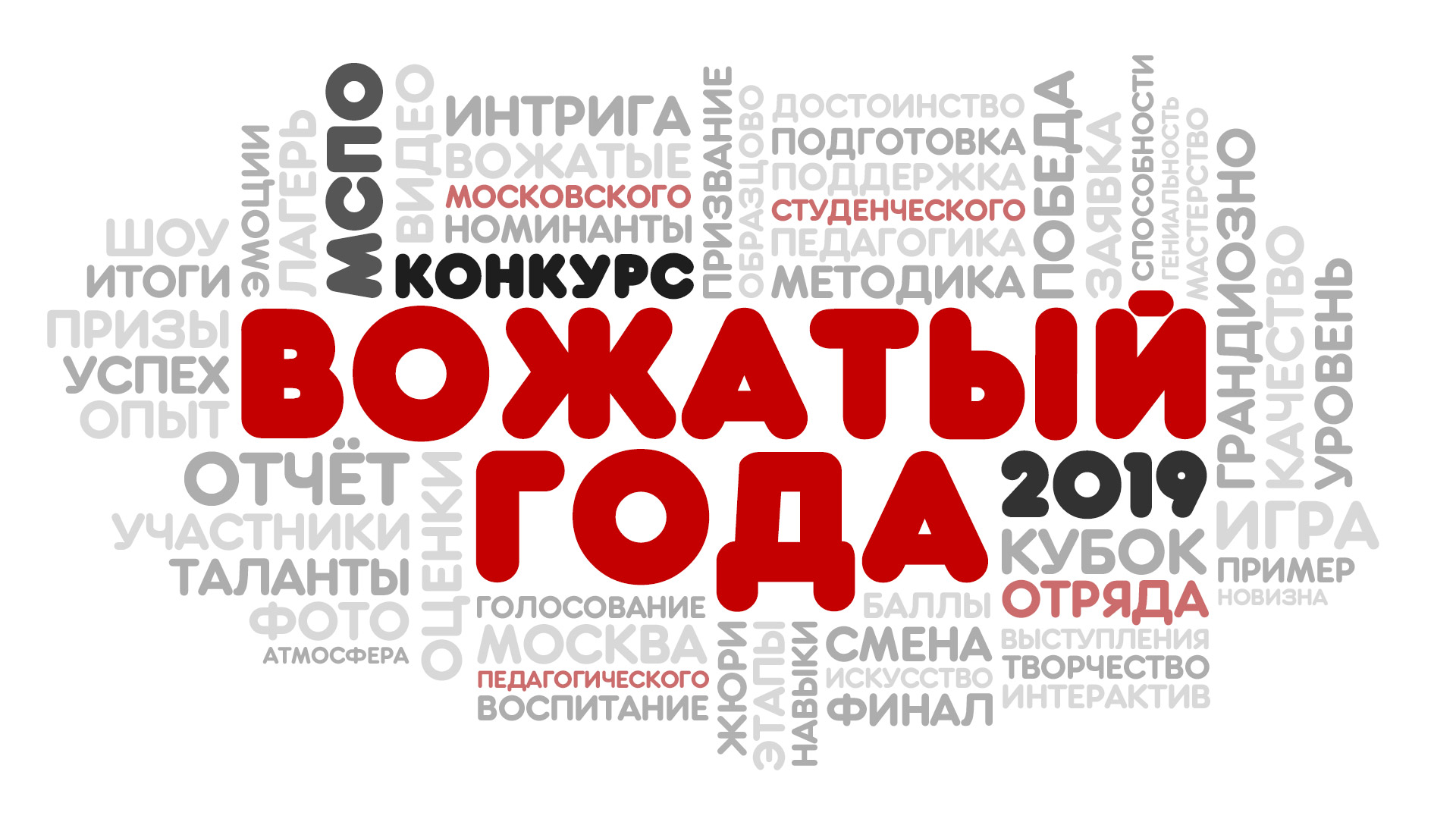 Конкурс «Вожатый года - 2019» - МСПО :: Московский студенческий  педагогический отряд